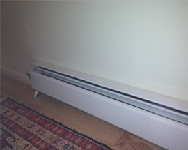 Baseboard heating services